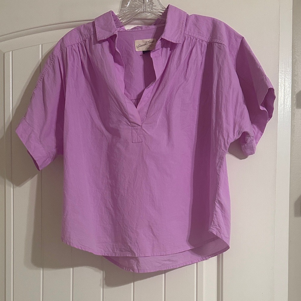 Universal Thread Purple Button Down Shirt - image 1